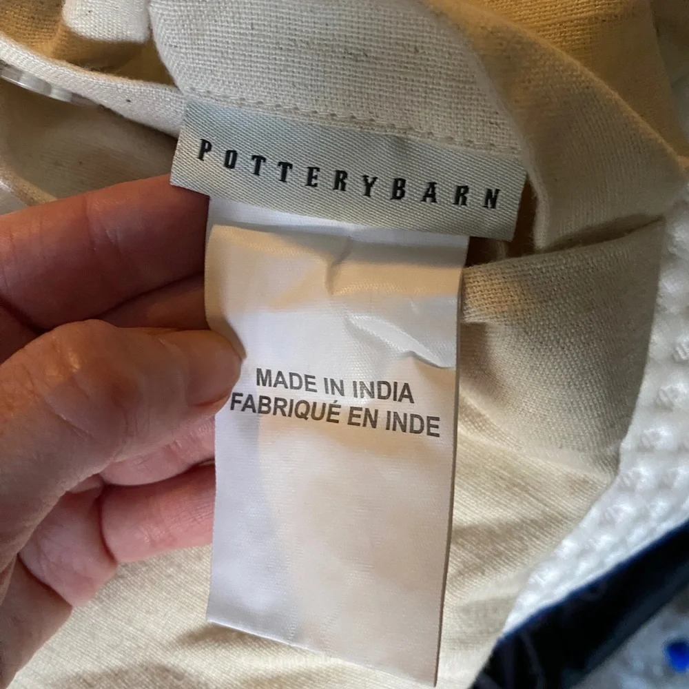 Pottery Barn pillow cover